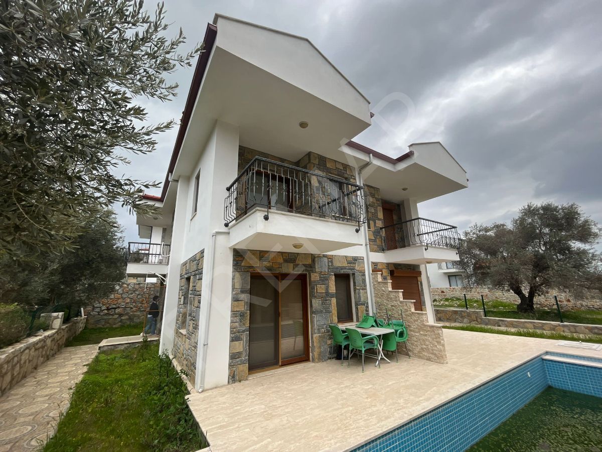 Premar Datça Reşadiye'de 3+1 İkiz Müstakil Havuzlu Villa