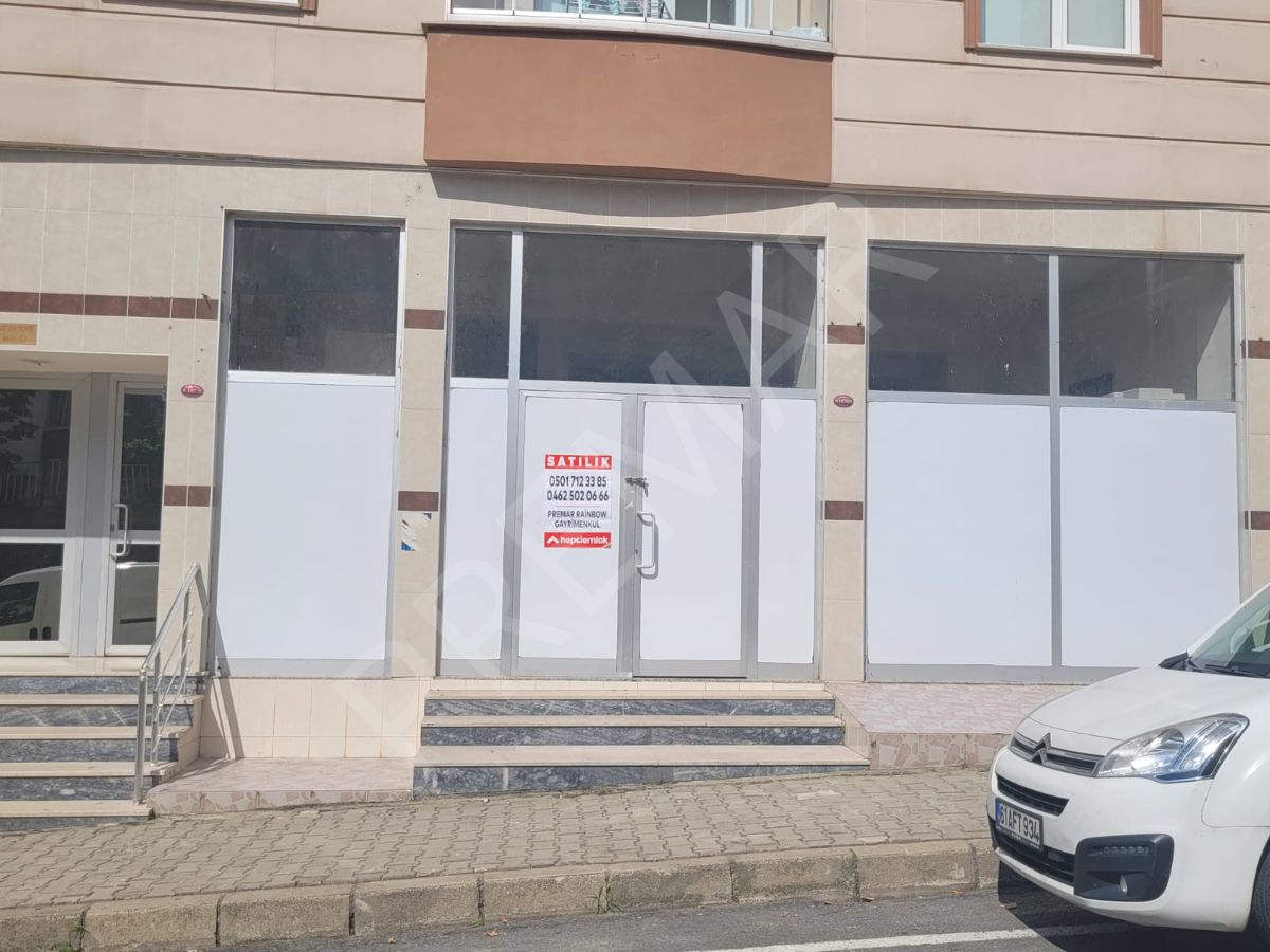 Premar Gayrimenkul Trabzon Yeşiltepe Ana Caddede Satılık Dükkan