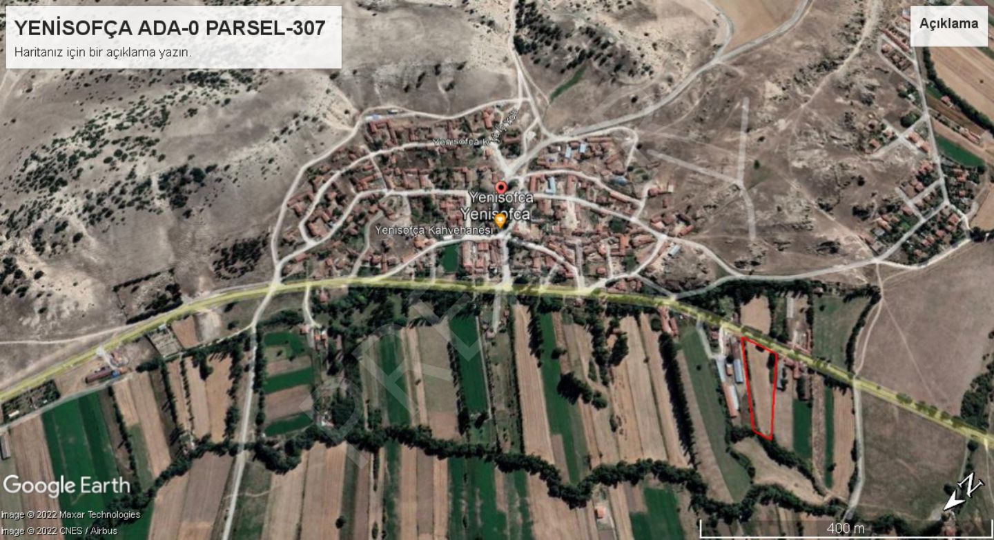 Yenisofça Mahallesinde Köy Yakını Satılık Tarla