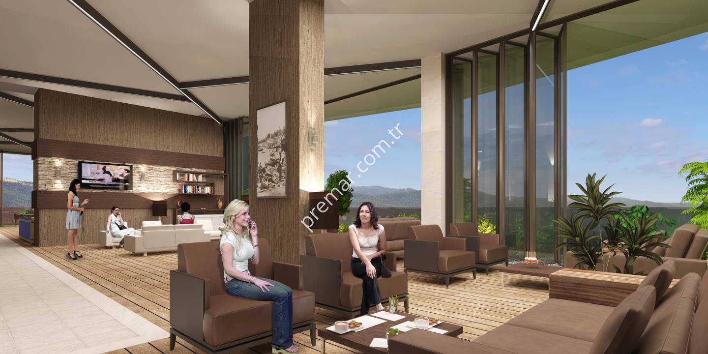 PREMAR BALAT DAN ÖZLÜCE BİAPORT SİTESİNDE KİRALIK EŞYALI 3+1 DAİRE PREMAR